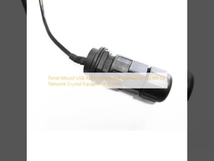 Панельная установка USB RJ45 водонепроницаемый соединитель разъем сети кристаллического оборудования системы