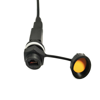 Купить M20 винтовой тип водонепроницаемый IP67 RJ45 соединитель сигнал данных безопасная сеть авиационный розетка online manufacture