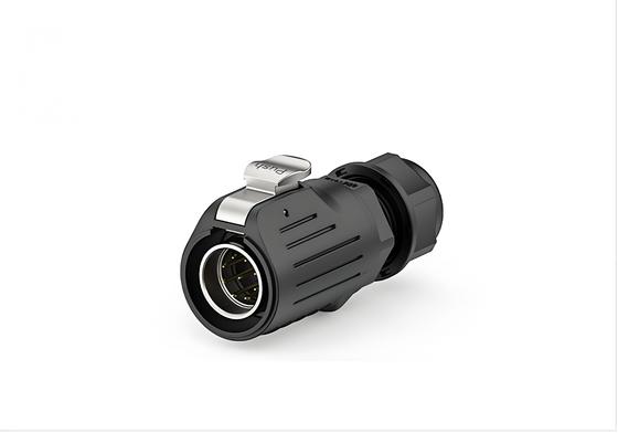 Купить LP20 Series 9-Pin IP67 Waterproof Connector 5A Flange Mount Производство в сети
