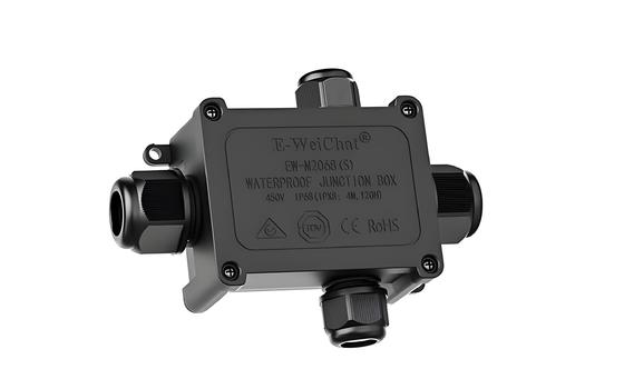 Купить Водонепроницаемая проходная распределительная коробка 1в3выход кабельный ввод для электрических соединений данных Производство в сети