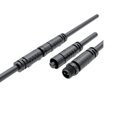 IP68 Найлоновый покрытый M8 водонепроницаемый мужской женский разъем для интеллектуального контроллера сельскохозяйственной машины