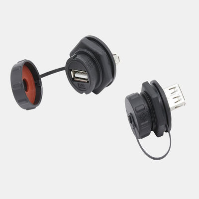 PA66 Найлон USB-коннектор для сигналов водонепроницаемый 1,5A Максимальный номинальный ток