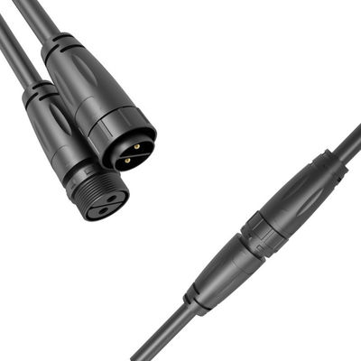 M20 Nylon 2 Core Waterproof Signal Connector для промышленного отопительного оборудования