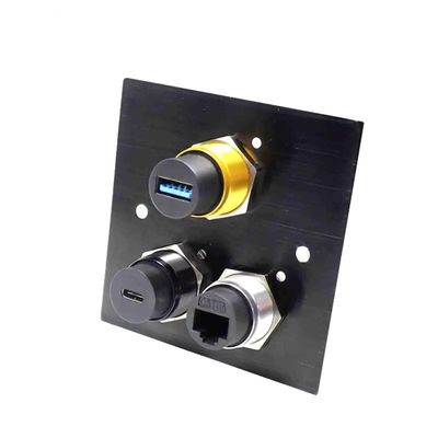 IP67 мужской женский водонепроницаемый соединитель USB типа A B