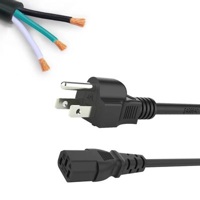 4.8mm Pin Diameter 10/250 номинальный ток и напряжение UL Certified Power Plug AC Power Connector